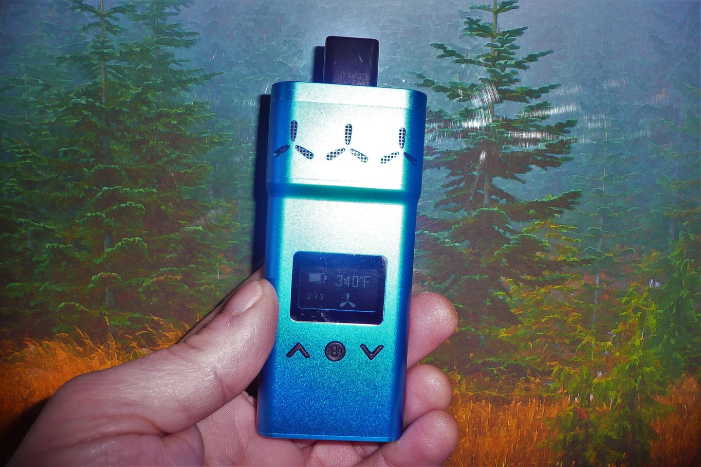 Customer photo review of X ROYAL EDITION | Dry Herb & Concentrate Vaporizer – Super-Fast Heating, Slim Design, Discreet Use