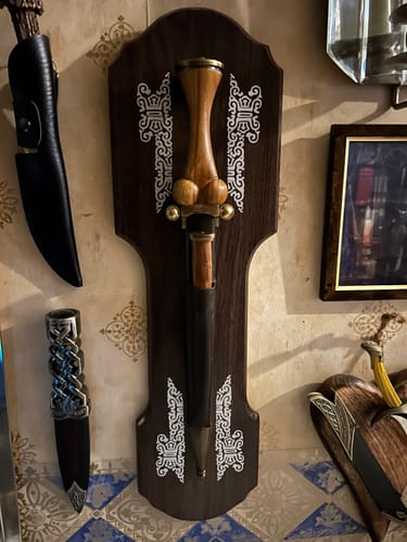 Customer photo review of 15th Century Bollock Dagger