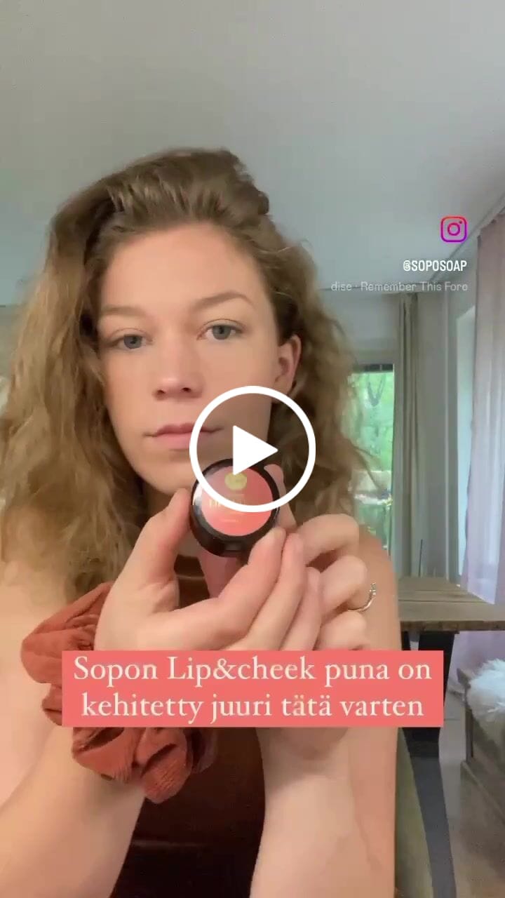 Customer video review of Huuli- ja Poskipuna Metsäbiomilla