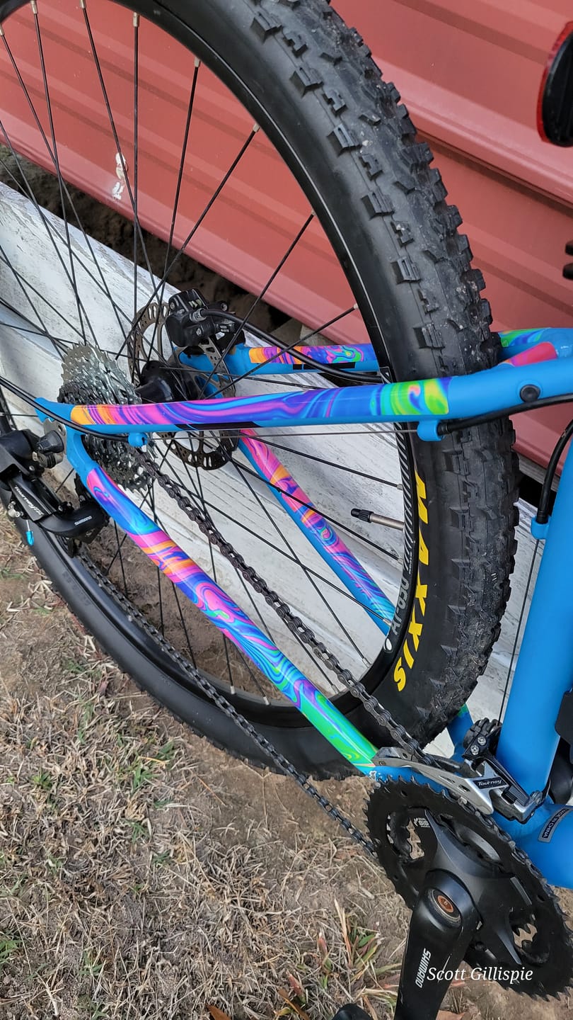Customer photo review of Oil Slick Frame Keeper