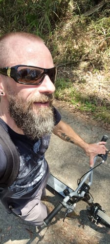 Customer photo review of Mongoose Trace Air Scooter