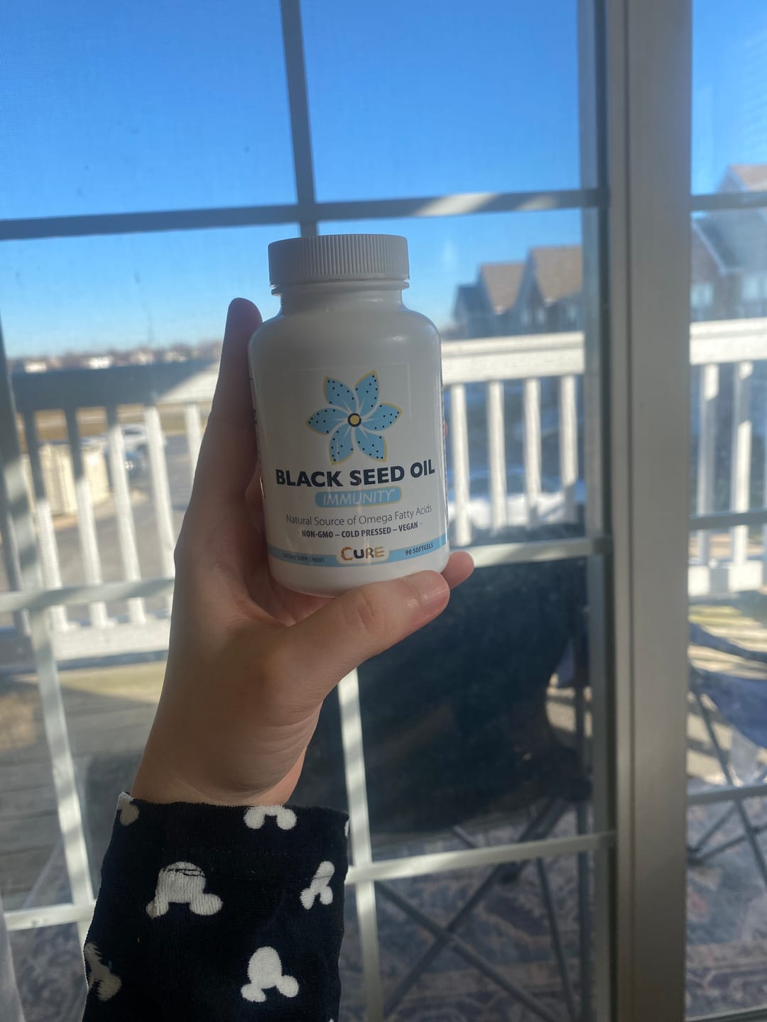 Customer photo review of Organic Black Seed Oil Caps