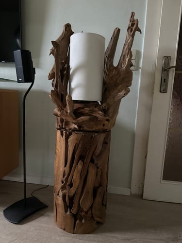 Customer photo review of Tisch Wurzellampe BION Höhe 70 cm