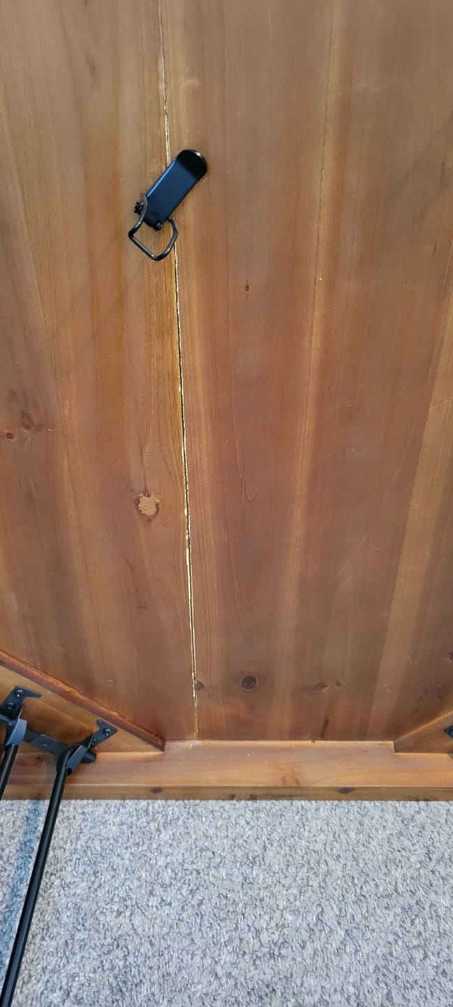 Customer photo review of The Portland Folding Table