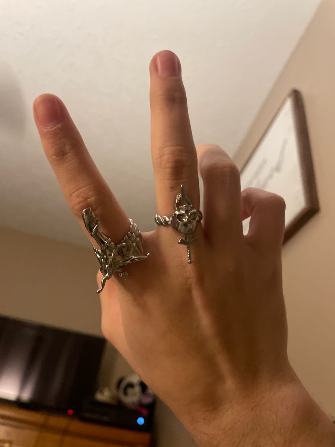 Customer photo review of FALLEN ANGEL RING