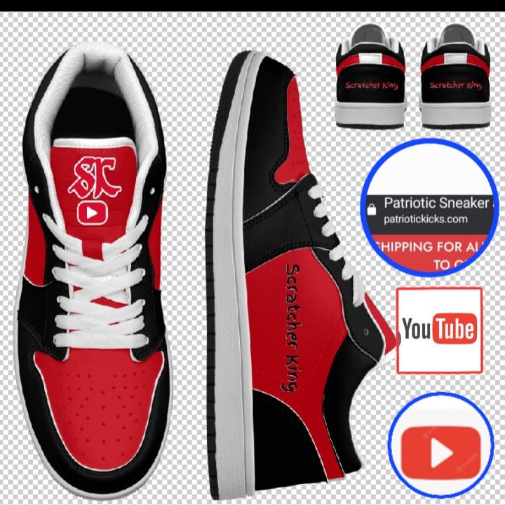 Customer photo review of Personalized Sneakers, Custom Sneakers, Put name or business name on it, AJ1-C03200