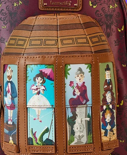 Customer photo review of Loungefly Disney Haunted Mansion Moving Portraits Mini Backpack