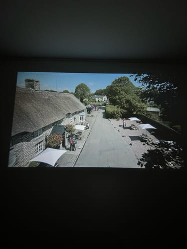 Customer photo review of NEXTPROJECTA PRO™ - Smart HD Projektor