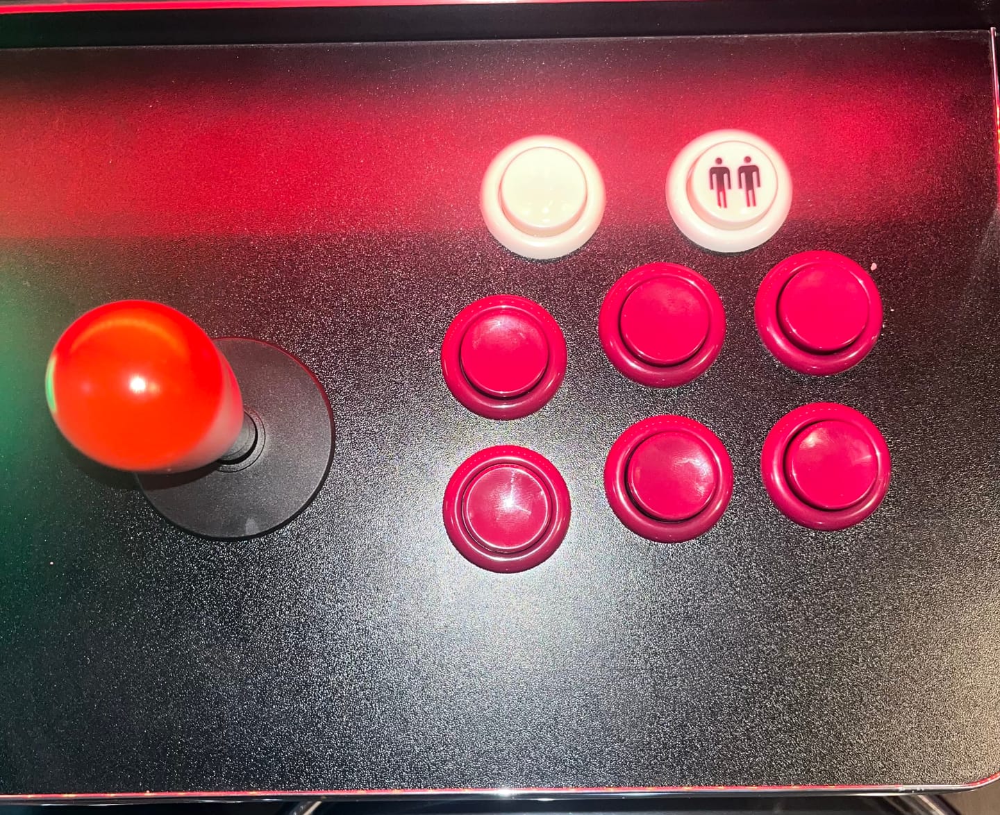 Customer photo review of Cocktail Arcade Machine 3505 Games  Tilt Up Black Lift Up Retro Multi-cade Table