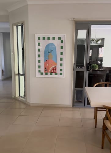 Customer photo review of Allora by Britney Turner Art Print