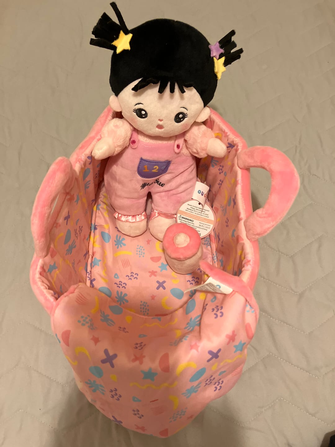 Customer photo review of Personalized 10 Inch Plush Doll