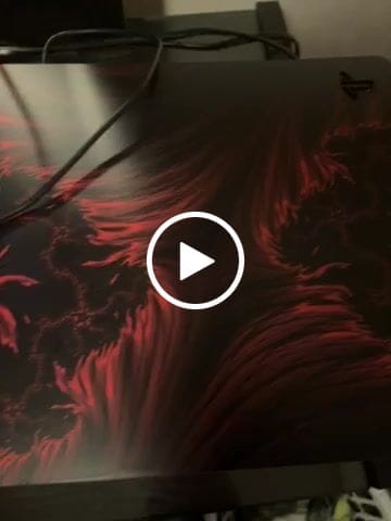 Customer video review of Hell's Edge - PS5 Console Skin