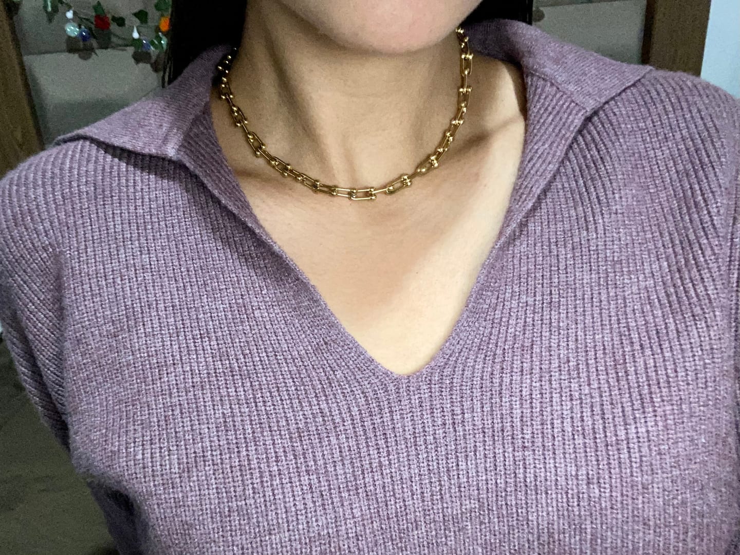 Customer photo review of Collar Tifany