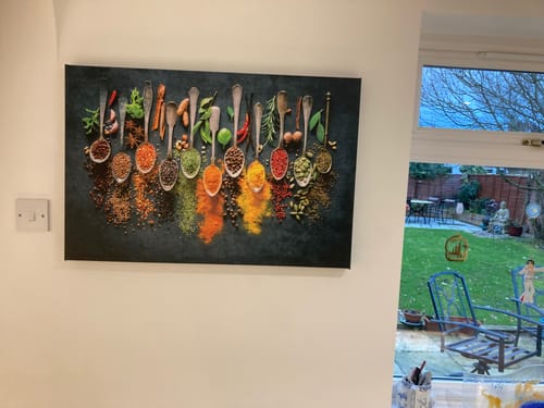 Customer photo review of Exotic Spices Print