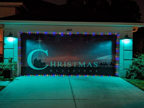 Customer photo review of Add Built-In LED Strip Light Around Your Cover - 3 Options