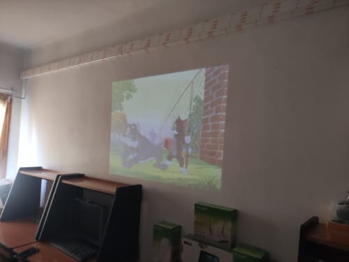 Customer photo review of NEXTPROJECTA PRO™ - Smart HD Projektor