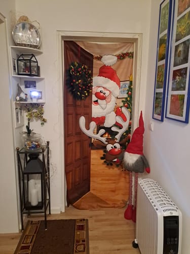 Customer photo review of ☃️Vorweihnachtlicher Türdeckel-Ornament🎄