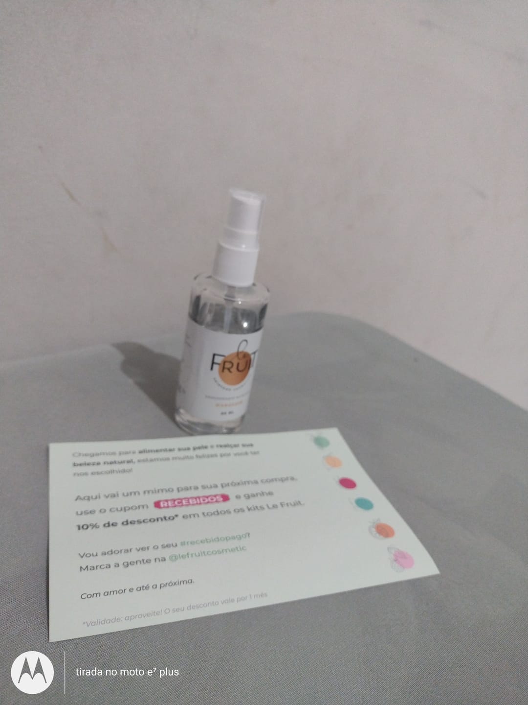 Customer photo review of Desodorante Clareador