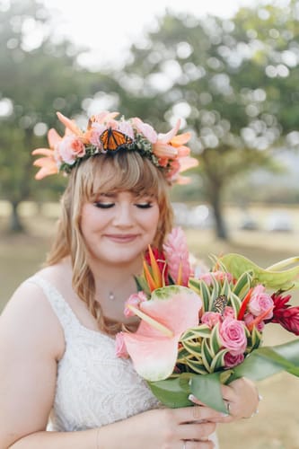 Customer photo review of Share the Love Package - (1) dozen live butterflies & (2) chrysalis boxes
