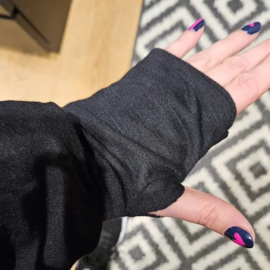 Customer photo review of Variegated Jersey Fabric