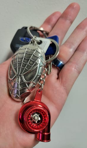 Customer photo review of Turbo Keychain