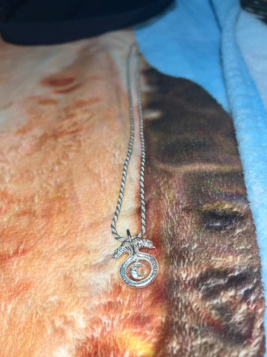Customer photo review of LUNAR GUARDIANS PENDANT