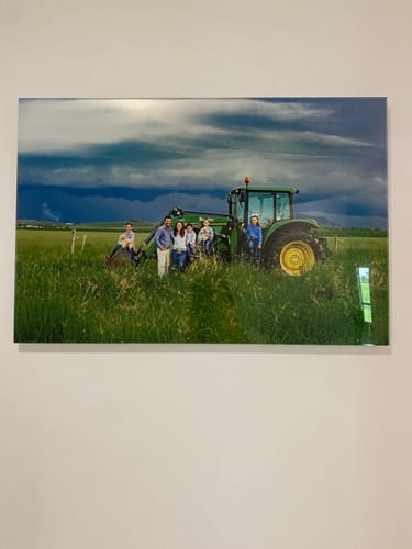 Customer photo review of Acrylic Mounting Panel - 60 x 90 cm
