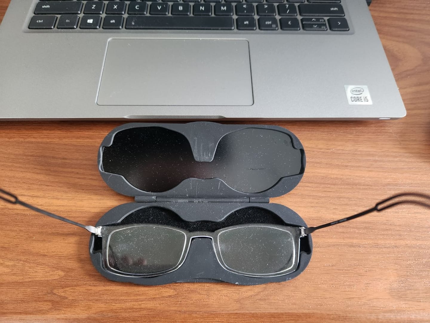 Customer photo review of Brooklyn Full Frame Reading Glasses + Milano Case