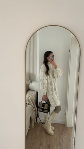 Customer photo review of Lina Boots - Beige