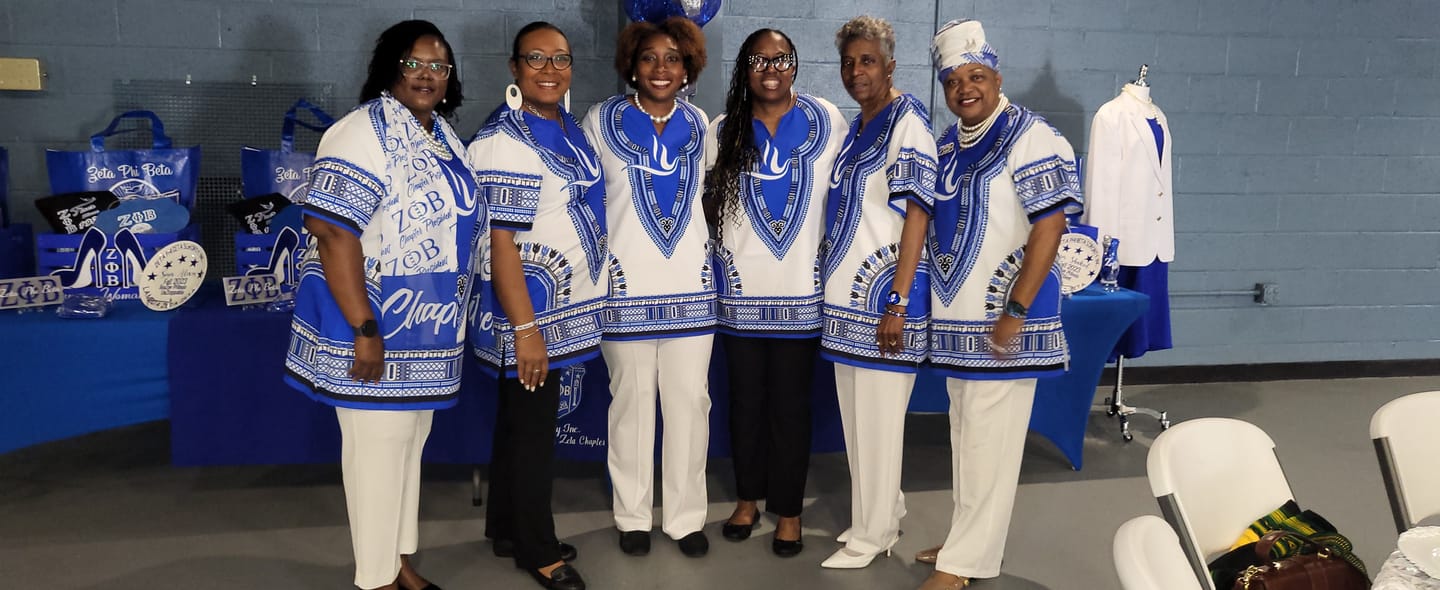 Customer photo review of Dashiki Shirt- Zeta Phi Beta