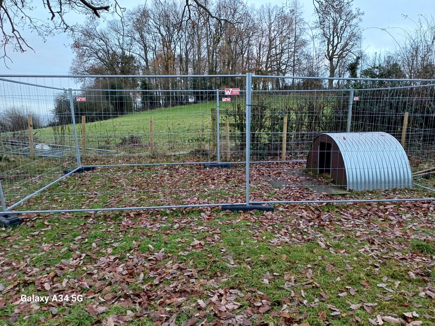 Customer photo review of Eco Standard Temporary Fence Panel