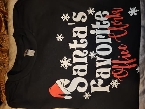 Customer photo review of Custom DTF Gang Sheet 22 x 240