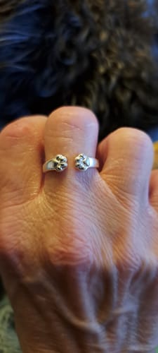 Customer photo review of Paw Hug Ring