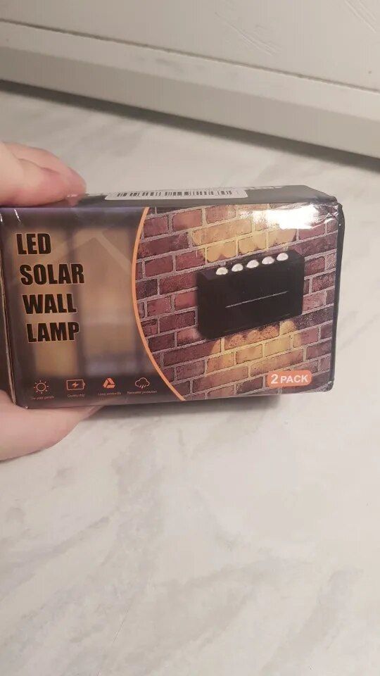 Customer photo review of SolaGarden™ LED Wall Lights
