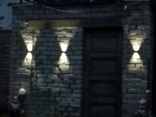 Customer photo review of SolaGarden™ LED Wall Lights