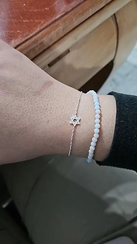 Customer photo review of צמיד מגן דוד | כסף