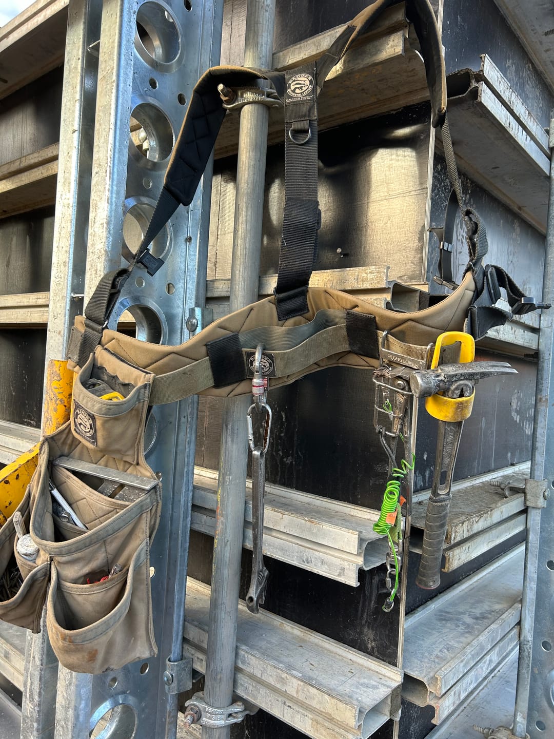 Customer photo review of Badger Toolbelts | Belt Sawdust Sage