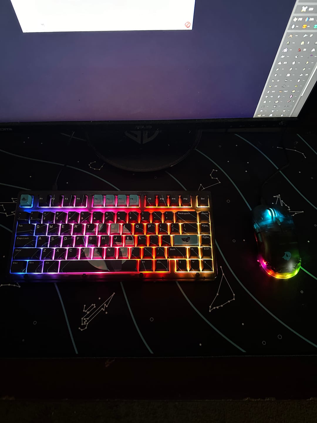 Customer photo review of B0aty x Ghost K75 Keyboard Combo
