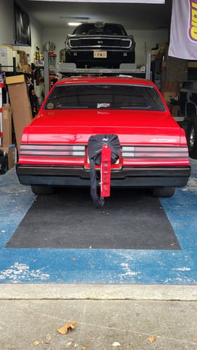 Customer photo review of G-Body Parachute Mount w/Integral Bumper Supports (Short 4.125") 14-180