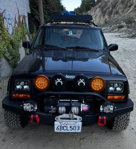 Customer photo review of 6.7" Cannon Blackout PCV Cover, Single