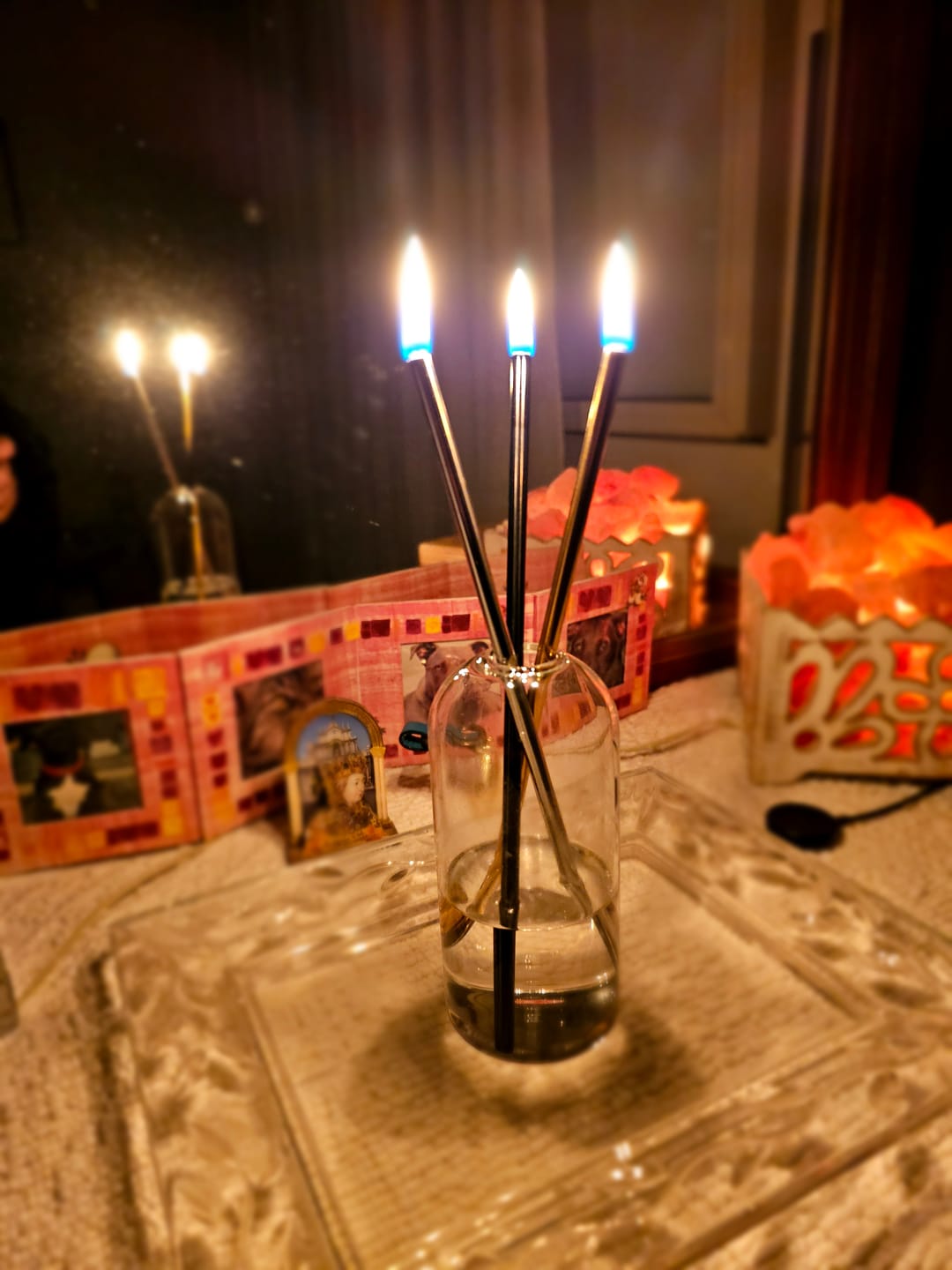 Customer photo review of KIT Felicity - La tua candela per sempre