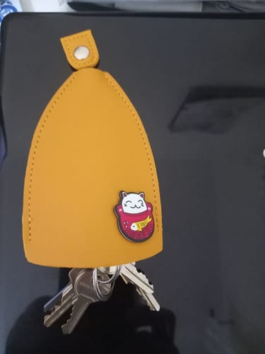 Customer photo review of Graziosa borsa portachiavi in pelle PU