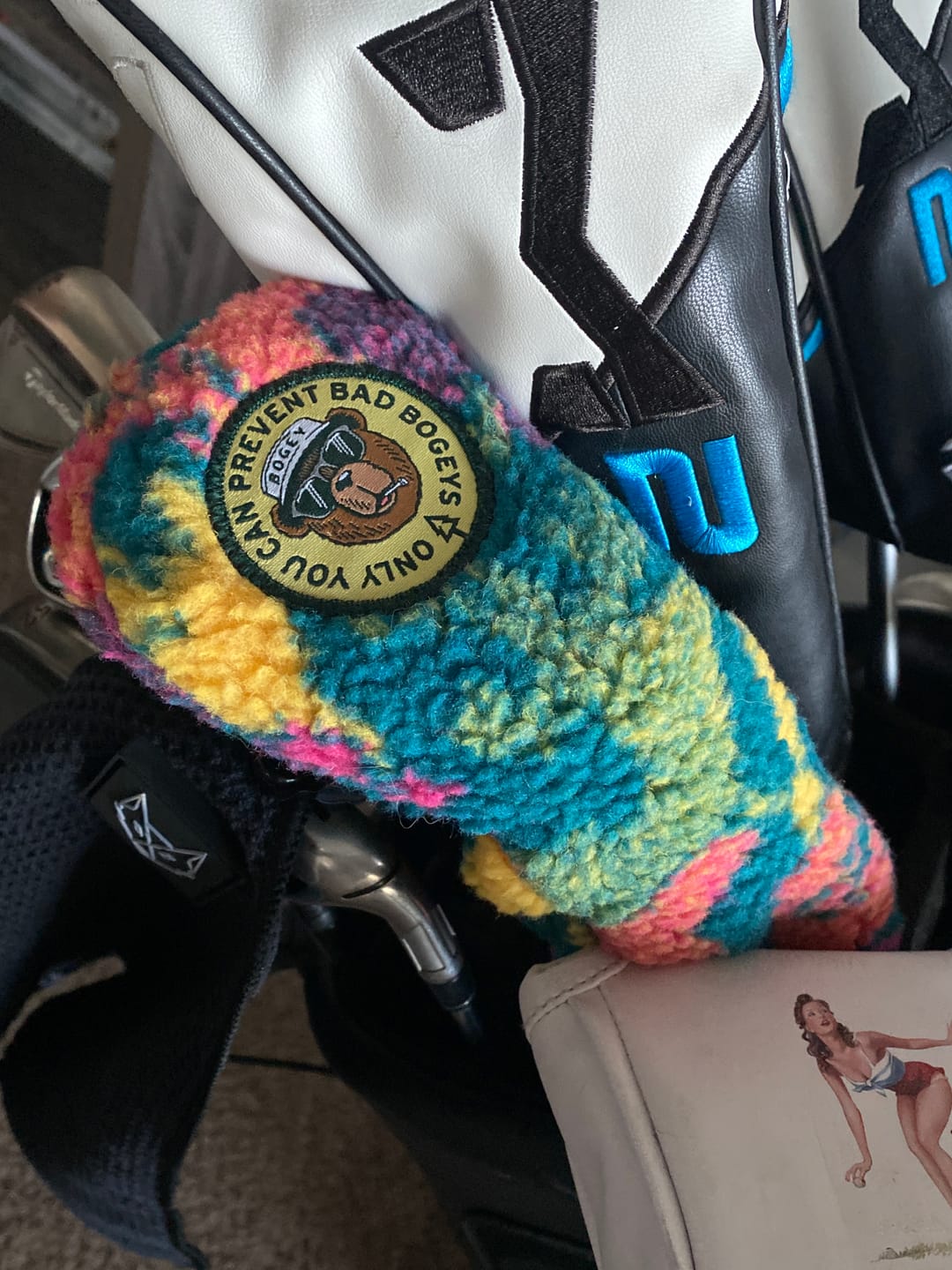 Customer photo review of Bogey Sherpa Headcovers