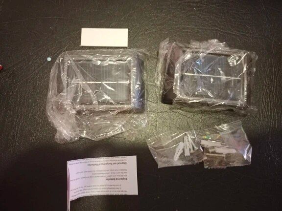 Customer photo review of SolaGarden™ LED Wall Lights