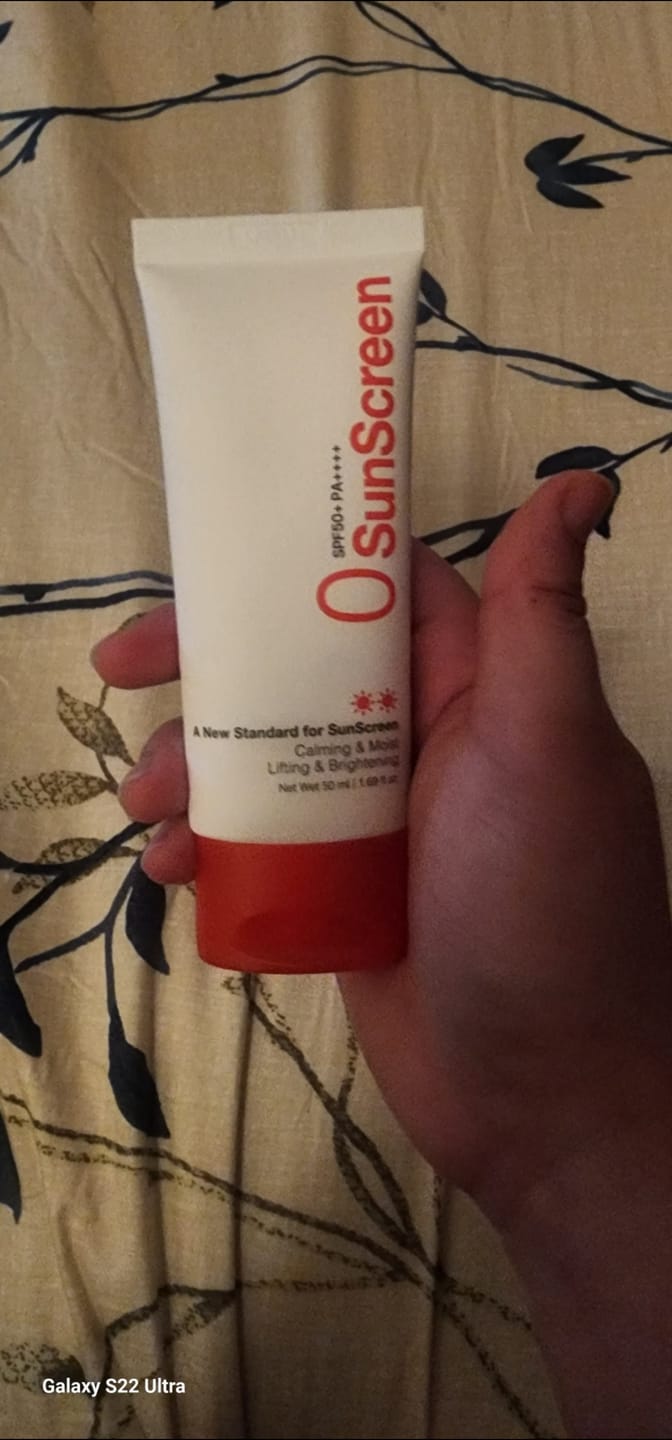 Customer photo review of O'melon Zero O Sunscreen