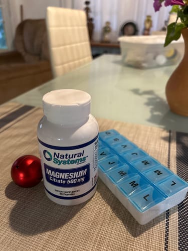 Customer photo review of Complejo de Citrato de Magnesio - 500 mg