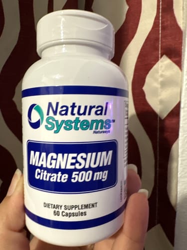 Customer photo review of Complejo de Citrato de Magnesio - 500 mg
