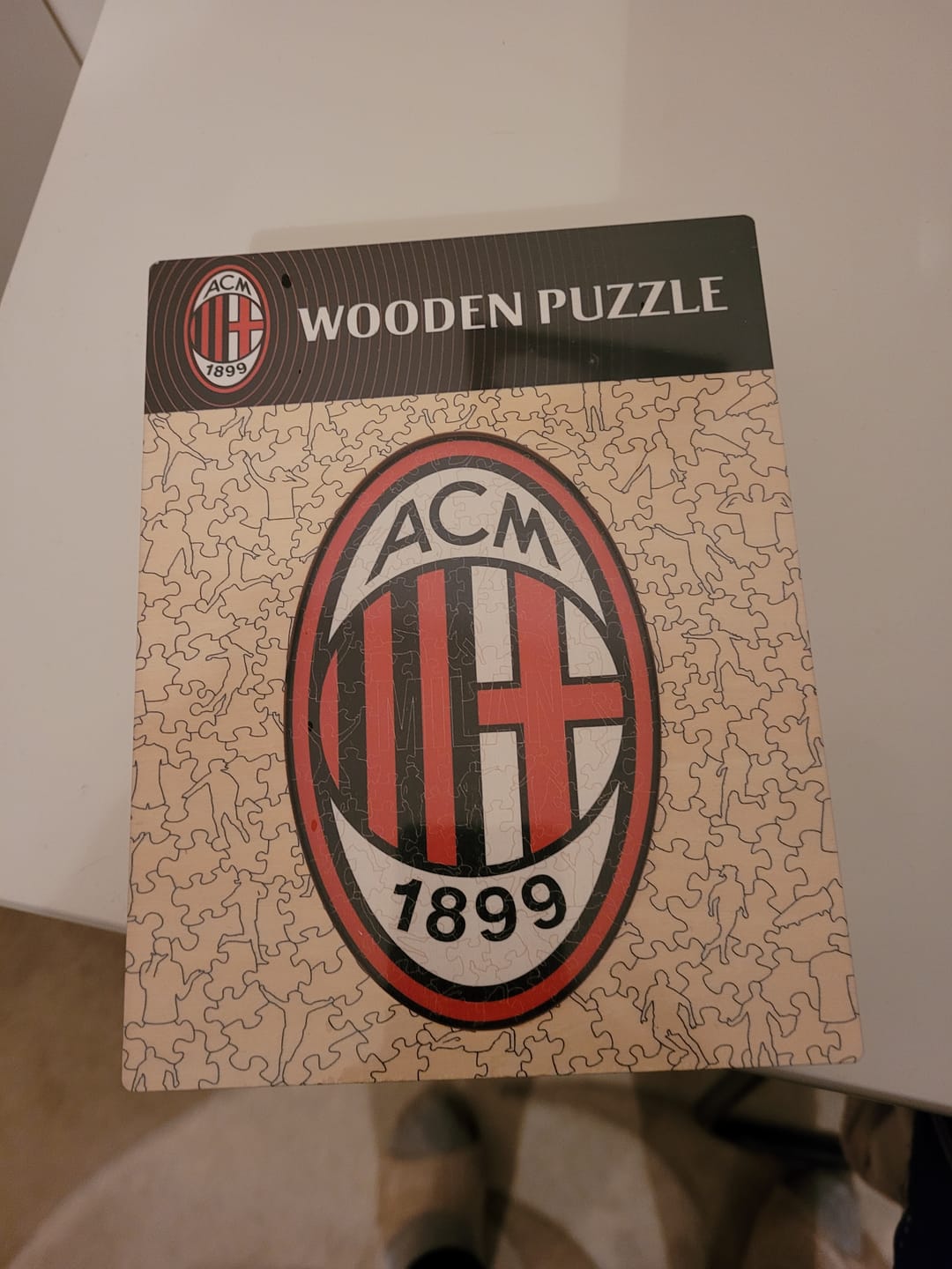 Customer photo review of Logo Milan® - Puzzle di Legno