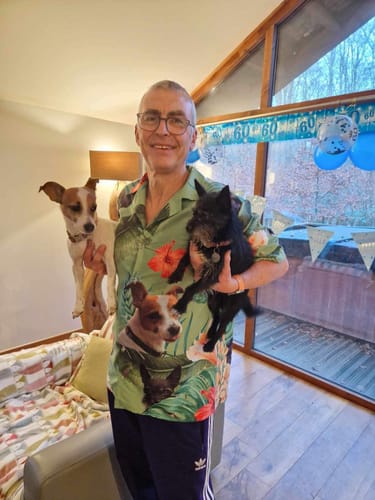 Customer photo review of Your photo - Personalised hawaiian shirt