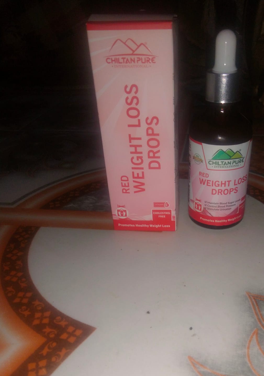 Customer photo review of Red Weight Loss Drops 🩸 Effective Way to Reduce Weight, Cholesterol Free & Speeds Up Metabolism